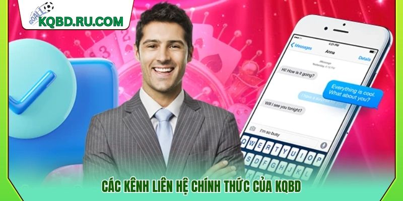 Danh sách các phương thức liên hệ KQBD