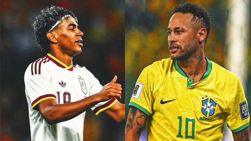 Yamal thần tượng Neymar